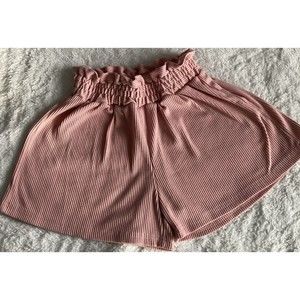 Shein Women Pink “Corduroy Like”  ￼Shorts S